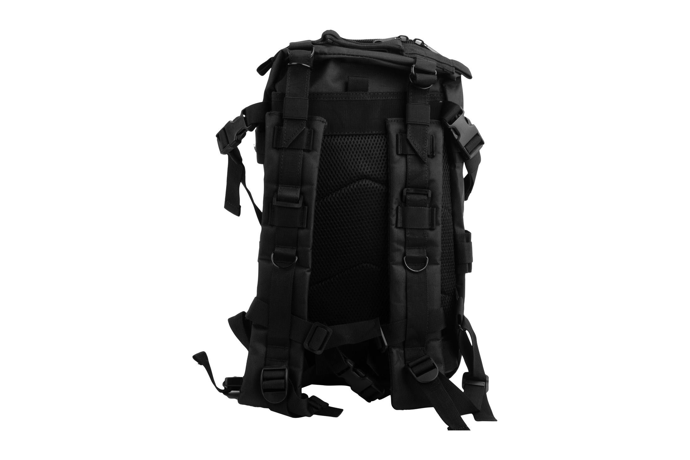 PA Gear Tactical Expandable Backpack 25L - Black